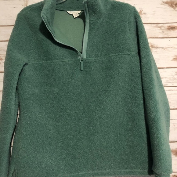 Caslon Cozy Small Quarter Zip Sherpa Pullover - Picture 8 of 9